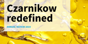 A picture of the cover of Czarnikow's annual review
