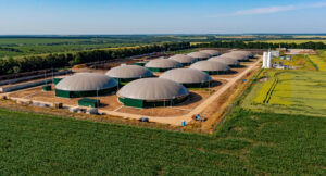 Modern biogas plant
